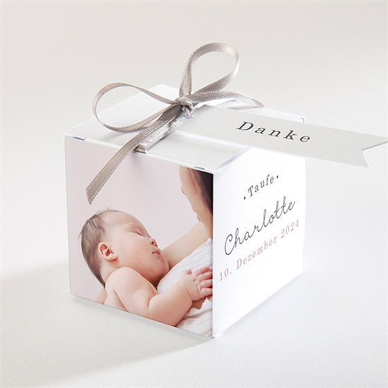 Geschenkbox Taufe Friedenstaube