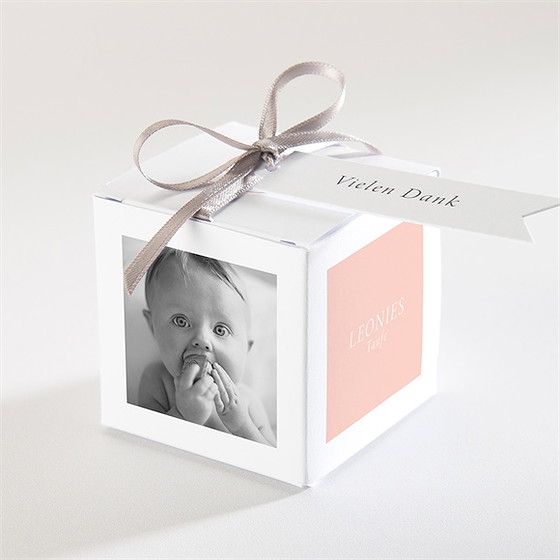 Geschenkbox Taufe kupfertaube