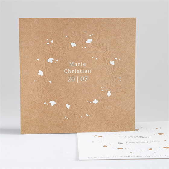 Hochzeitseinladung Windröschen