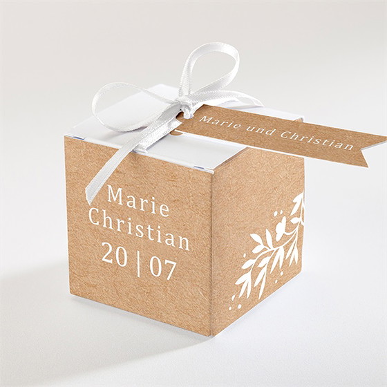 Geschenkbox Hochzeit Windröschen