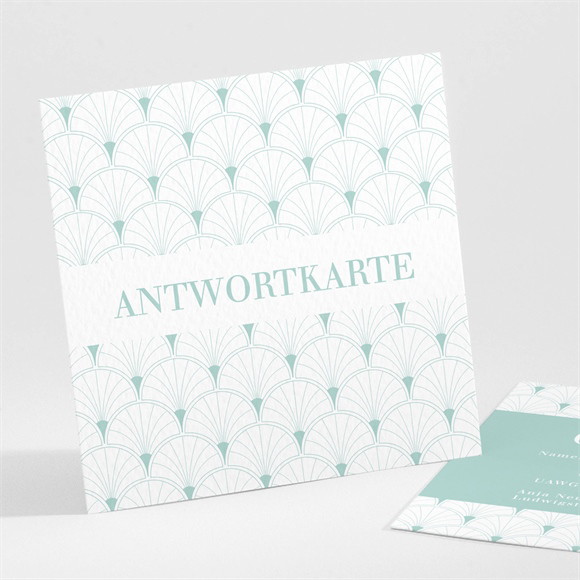 Antwortkarte Hochzeit Grafik ref.N301133