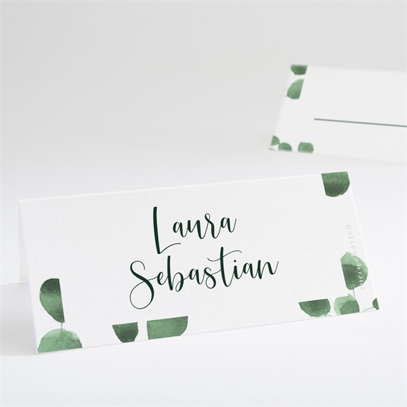 Tischkarte Hochzeit Eukalyptus ref.N440752