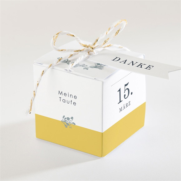 Geschenkbox Taufe Fröhliches Porträt ref.N340263