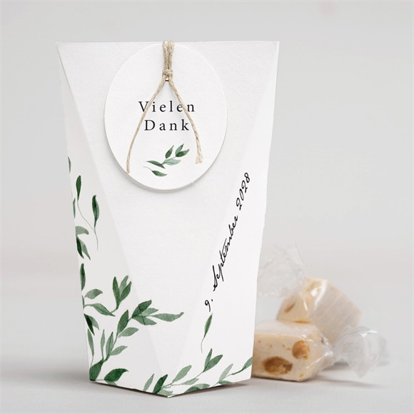 Geschenkbox Hochzeit Unter dem Olivenbaum Schachtel ref.N52002