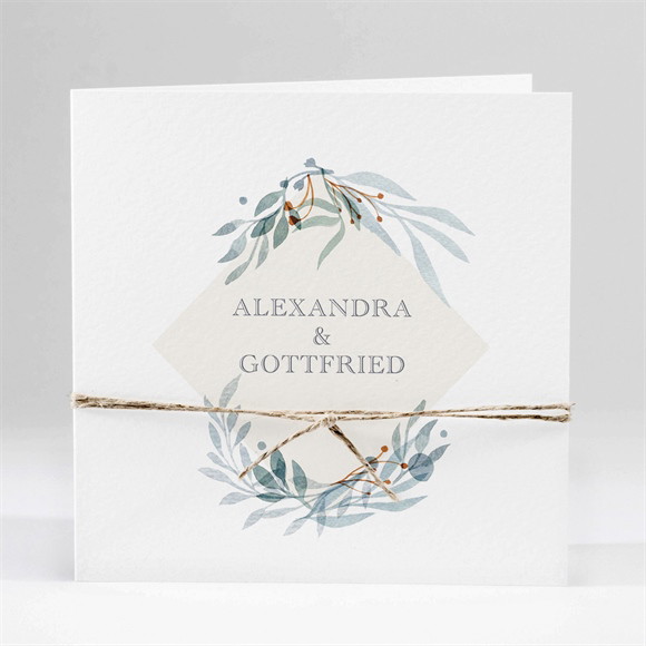 Hochzeitseinladung Umschlungene Eleganz ref.N451161