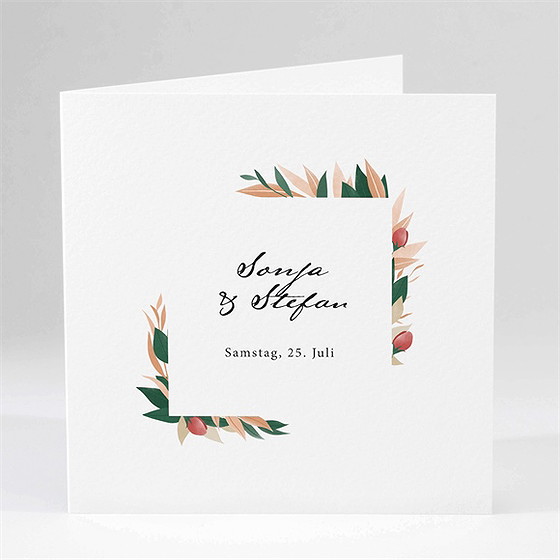 Hochzeitseinladung Herbstliche Harmonie