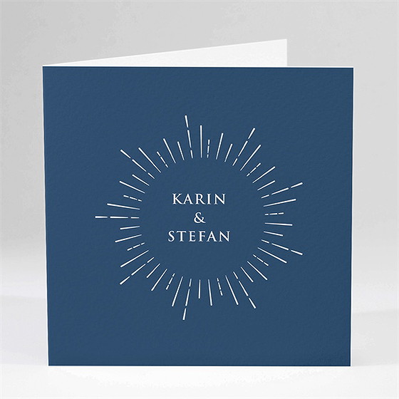 Hochzeitseinladung Himmelskörper