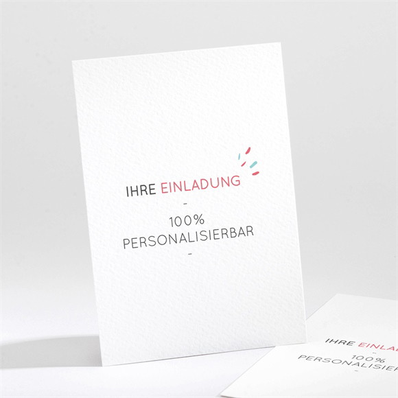 Einladung Taufe Blanco - 9,5x13,8cm (N211250) ref.N211250