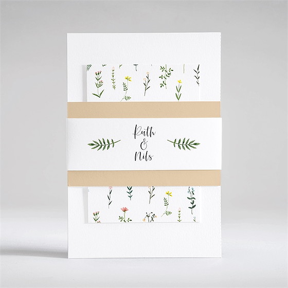 Hochzeitseinladung frühlingsfreude