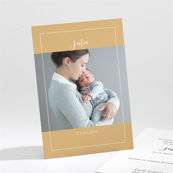 Geburtskarte Zärtlichkeit ref.N211278