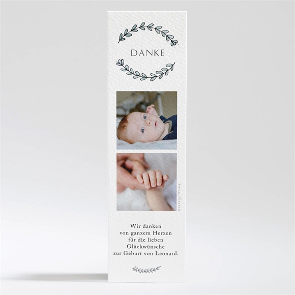 Dankeskarte Geburt Unser kleines Wunder ref.N200331