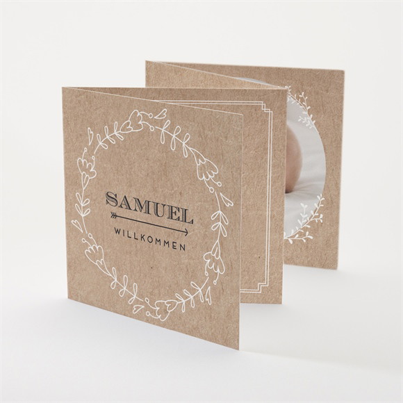 Geburtskarte Kraft & Co ref.N83128