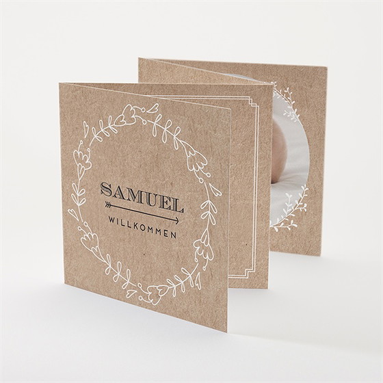 Geburtskarte Kraft & Co