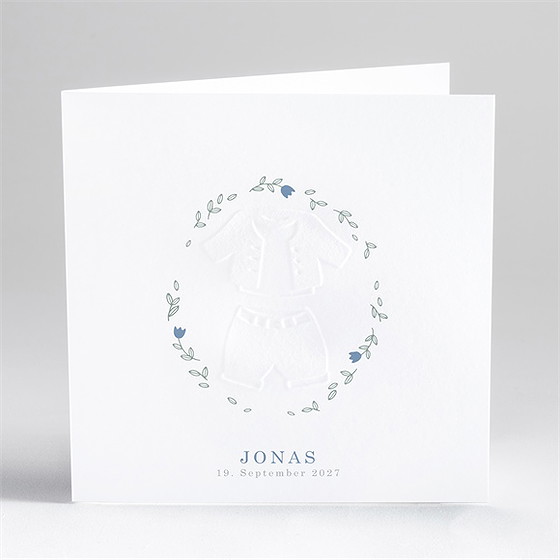 Geburtskarte Süßes Profil