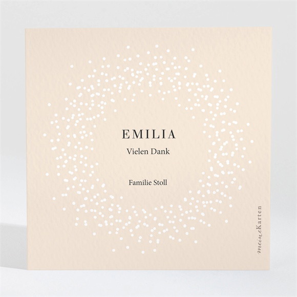 Dankeskarte Geburt Sanfte Konstellation ref.N3001613