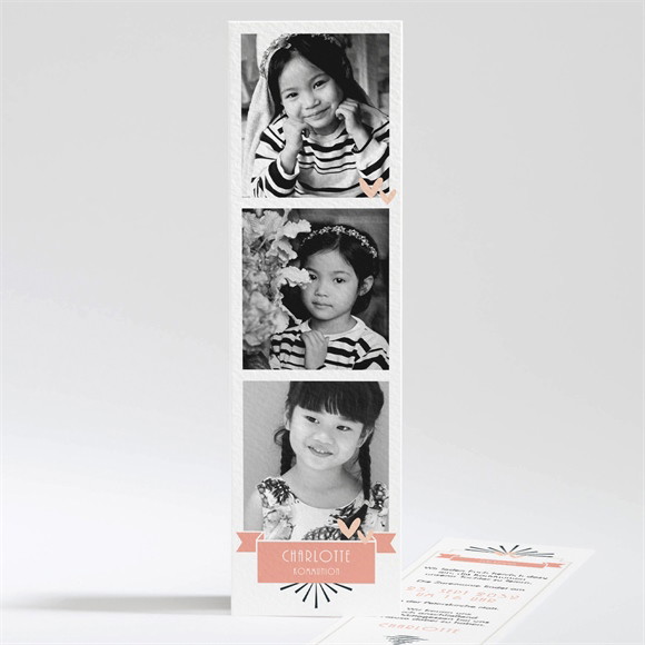 Einladung Kommunion Fotoblock Einladung ref.N201100