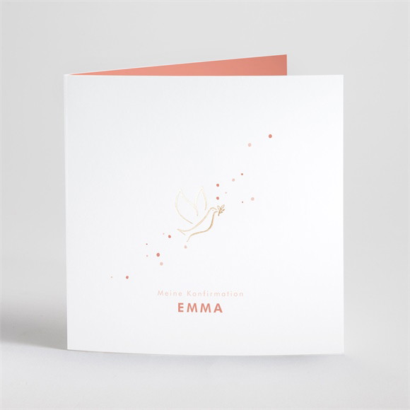 Einladung Konfirmation Fliegende Taube ref.N46154