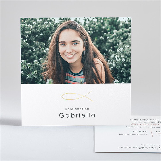 Einladung Konfirmation Kirchliche Feier