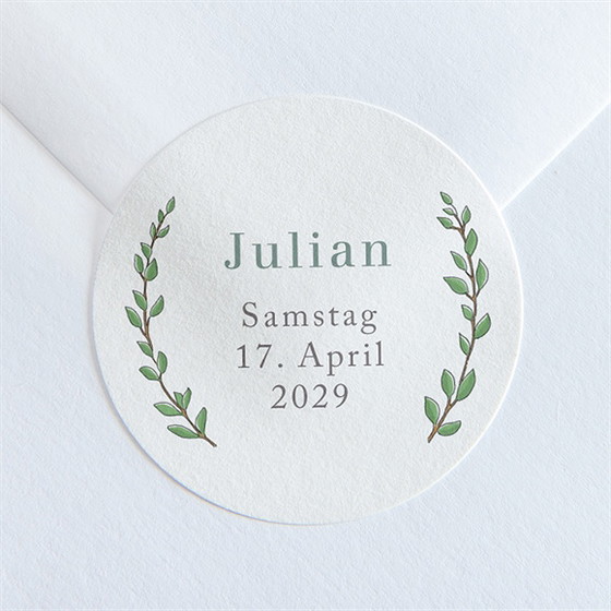 Sticker Geburt Meine Wiege