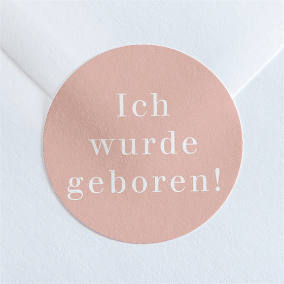 Sticker Geburt Ihr Kinderzimmer