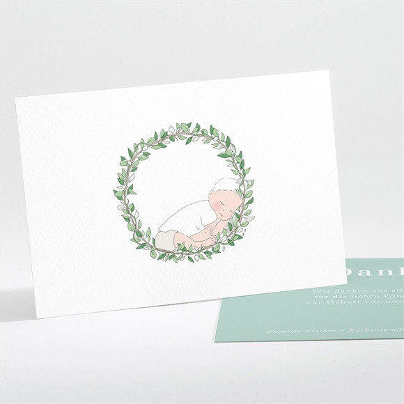 Dankeskarte Geburt Sein Kinderzimmer ref.N111267