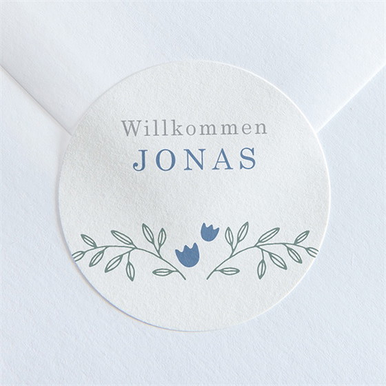 Sticker Geburt süßes profil