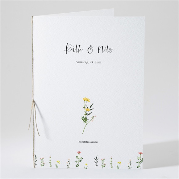 Kirchenheft Hochzeit Frühlingsfreude ref.N491202