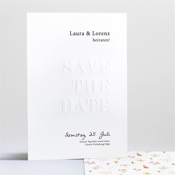 Save the Date Karte Frühlingstanz ref.N241218