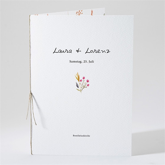 Kirchenheft Hochzeit frühlingstanz