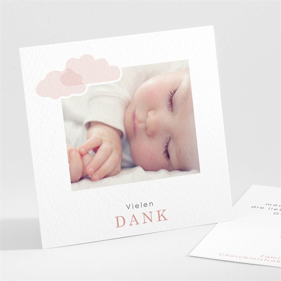 Dankeskarte Geburt Kleiner Wal ref.N301260