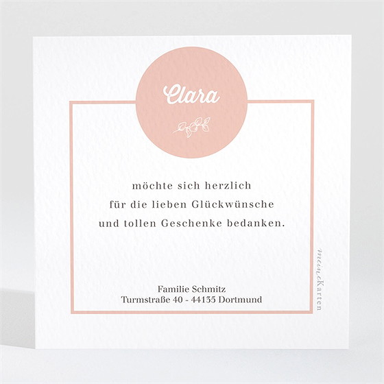 Dankeskarte Geburt Aus Jedem Blickwinkel