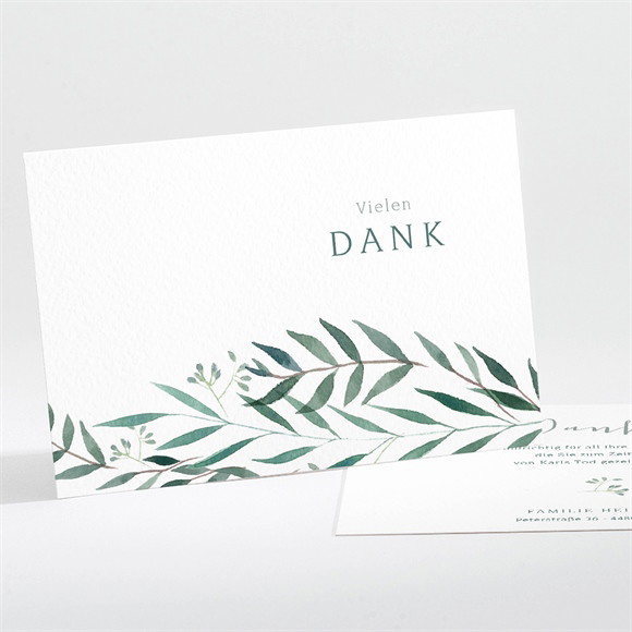 Trauerdanksagung Erinnerung - Quer 1 ref.N111273