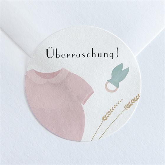 Sticker Geburt Meine Kleinen Sachen Mädchen