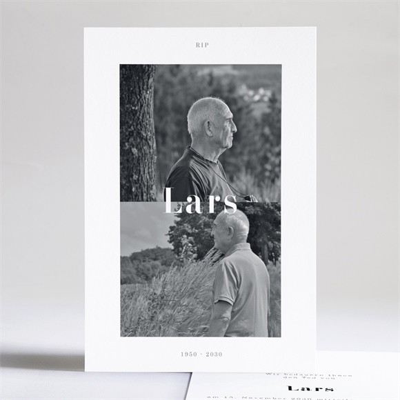 Trauerkarte Wie sein Blick ref.N241230