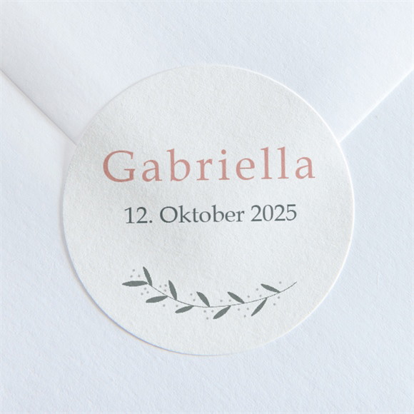 Sticker Geburt Hübsche Zeichnung ref.N360142