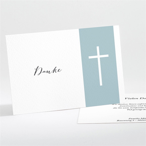 Trauerdanksagung Einfache Eleganz ref.N111282