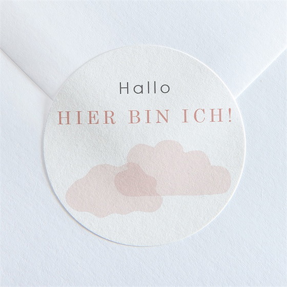 Sticker Geburt Kleiner Wal