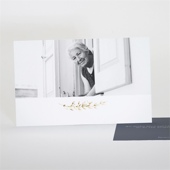 Trauerdanksagung Schöne Nostalgie ref.N17135