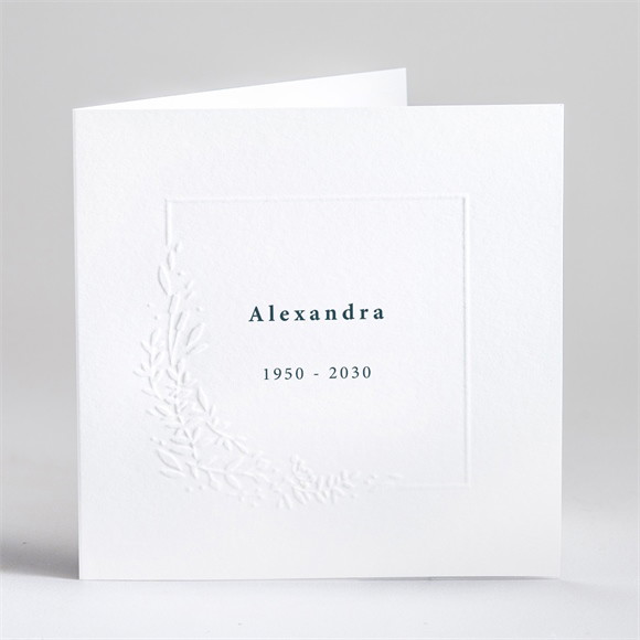 Trauerkarte Blätterzweig ref.N451200