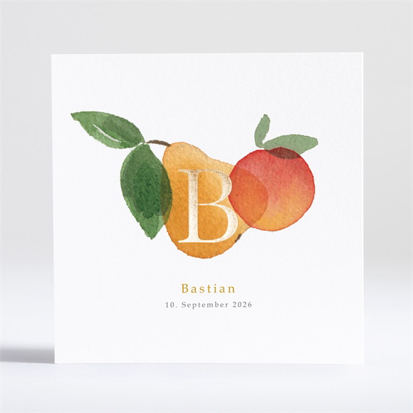 Geburtskarte Fruchtig ref.N351165