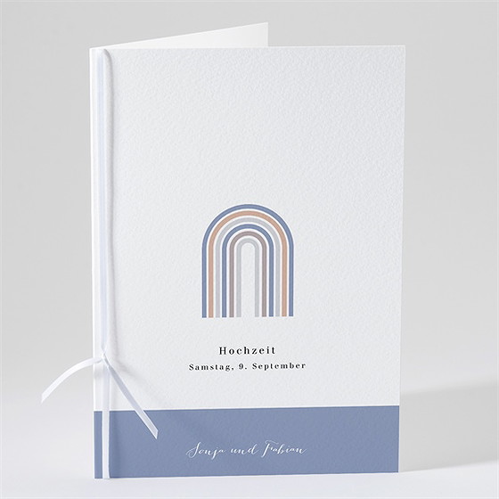 Kirchenheft Hochzeit triumphbogen