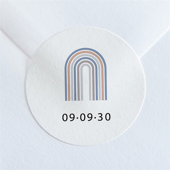 Aufkleber Hochzeit triumphbogen