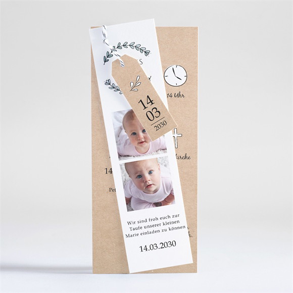 Einladung Taufe Kleines Programm ref.N93128
