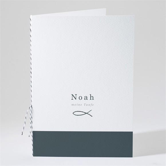 Kirchenheft Taufe Fisch ref.N491226