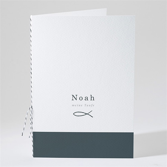 Kirchenheft Taufe Fisch