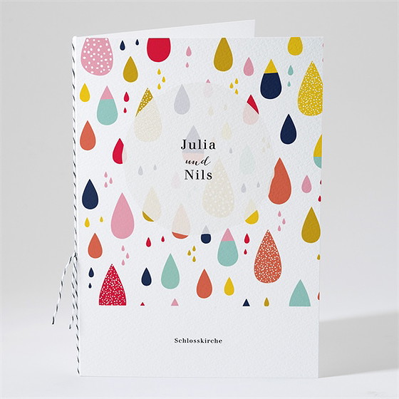 Kirchenheft Hochzeit illumination