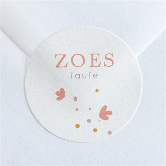 Aufkleber Taufe Subtiles Flechten ref.N360125