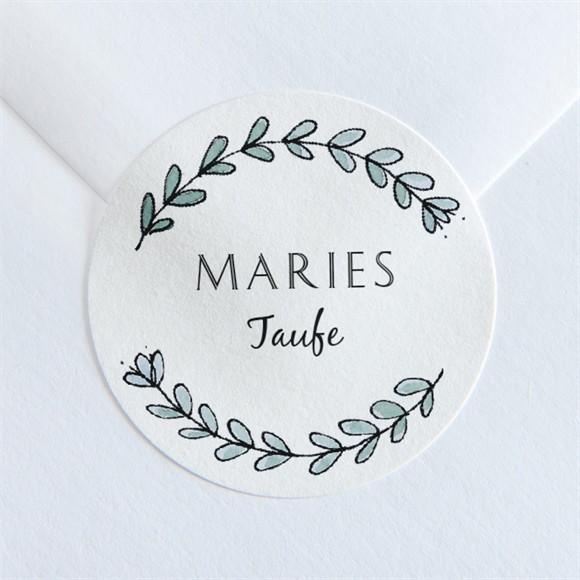 Aufkleber Taufe Kleines Programm ref.N360134