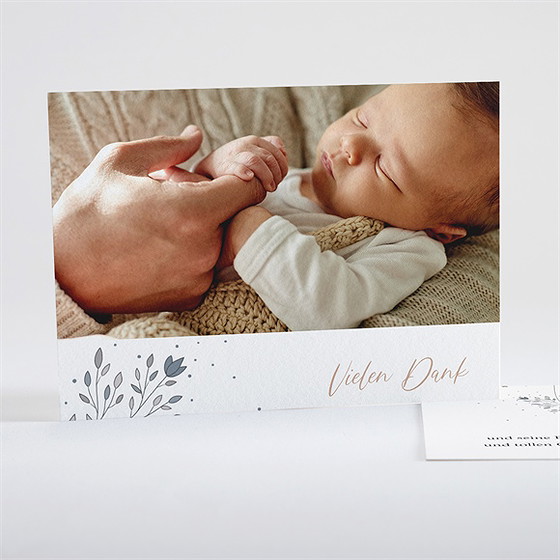 Dankeskarte Geburt Traum