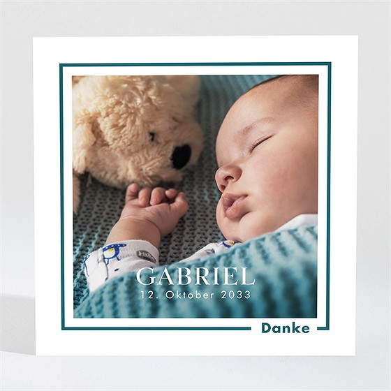 Dankeskarte Geburt Sein Kleines Bild